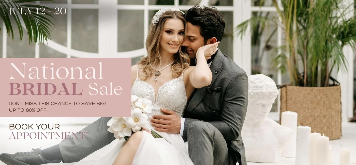 National Bridal Sale desktop banner